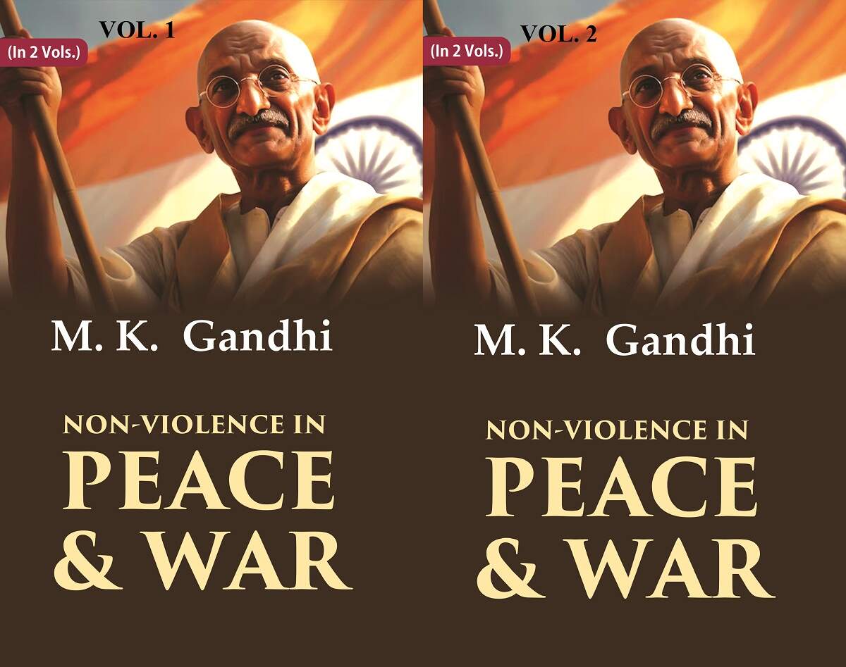 Non-violence in Peace & War 2 Vols. Set - Gyan Books