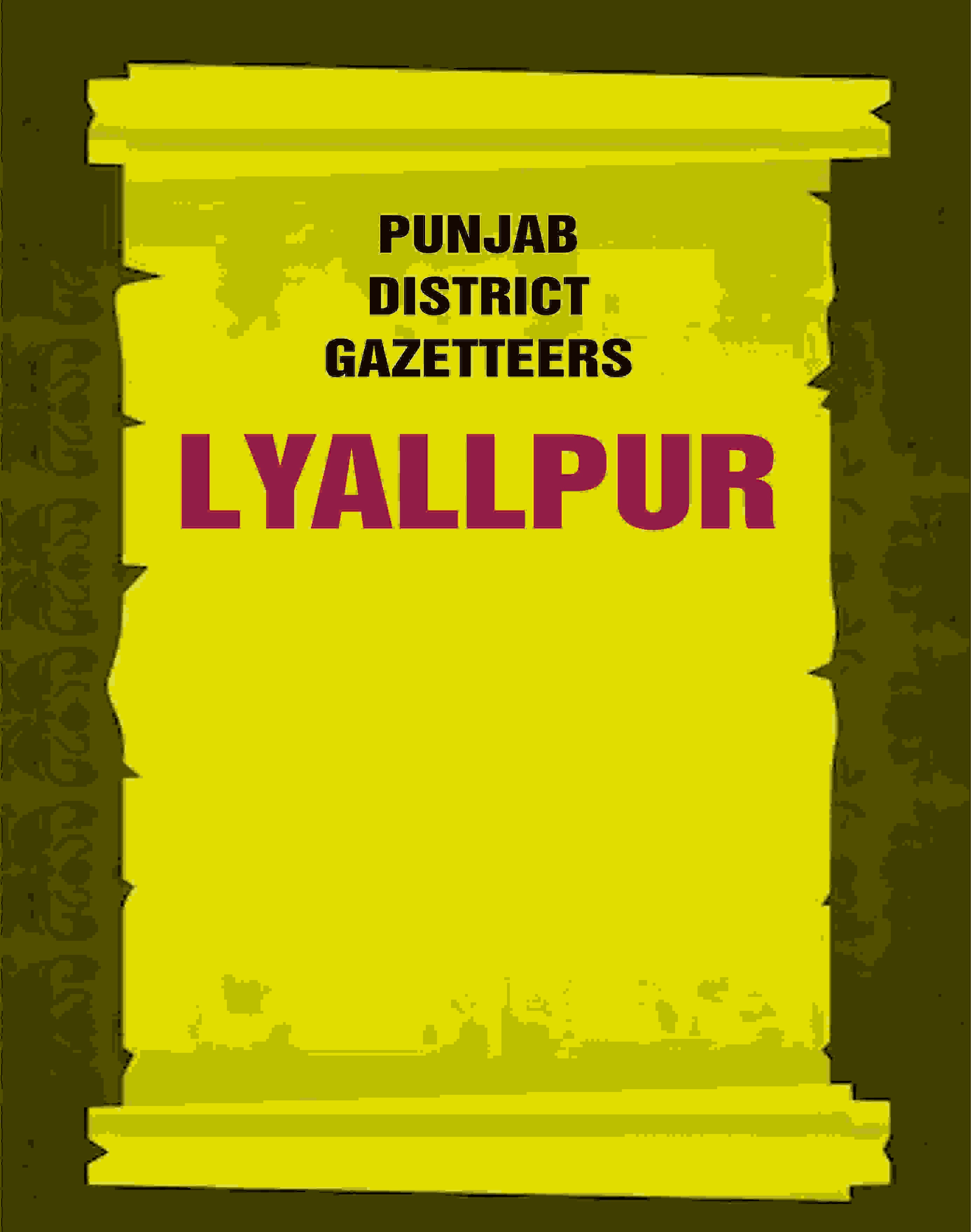 Punjab District Gazetteers: Lyallpur 22nd - Gyan Books