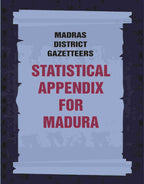 Madras District Gazetteers: Statistical Appendix For Madura 12th - Gyan Books | Grab2Buy
