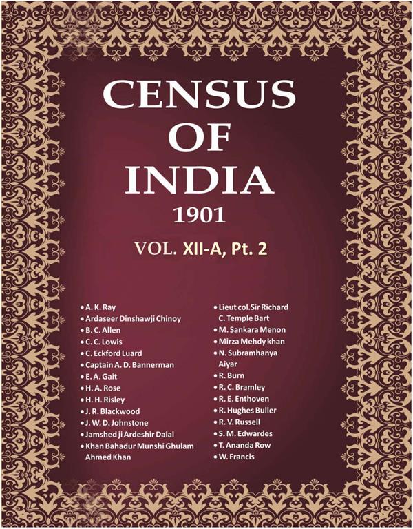 Census of India 1901: Burma - Imperial Tables Book 29 Vol. XII-A, Pt. 2 - Gyan Books | Grab2Buy