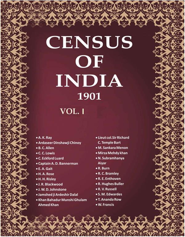 Census Of India : India - Ethnographic Appendices : Being The Data Upon Which The Caste Chapter 1901 4 Vol. - Gyan Books | Grab2Buy