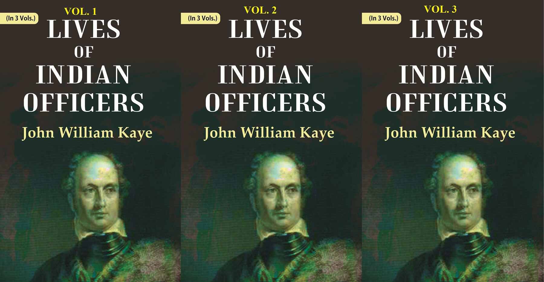 Lives of Indian Officers 3 Vols. Set - Gyan Books