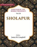 Gazetteer of the Bombay Presidency: Sholapur 20th - Gyan Books