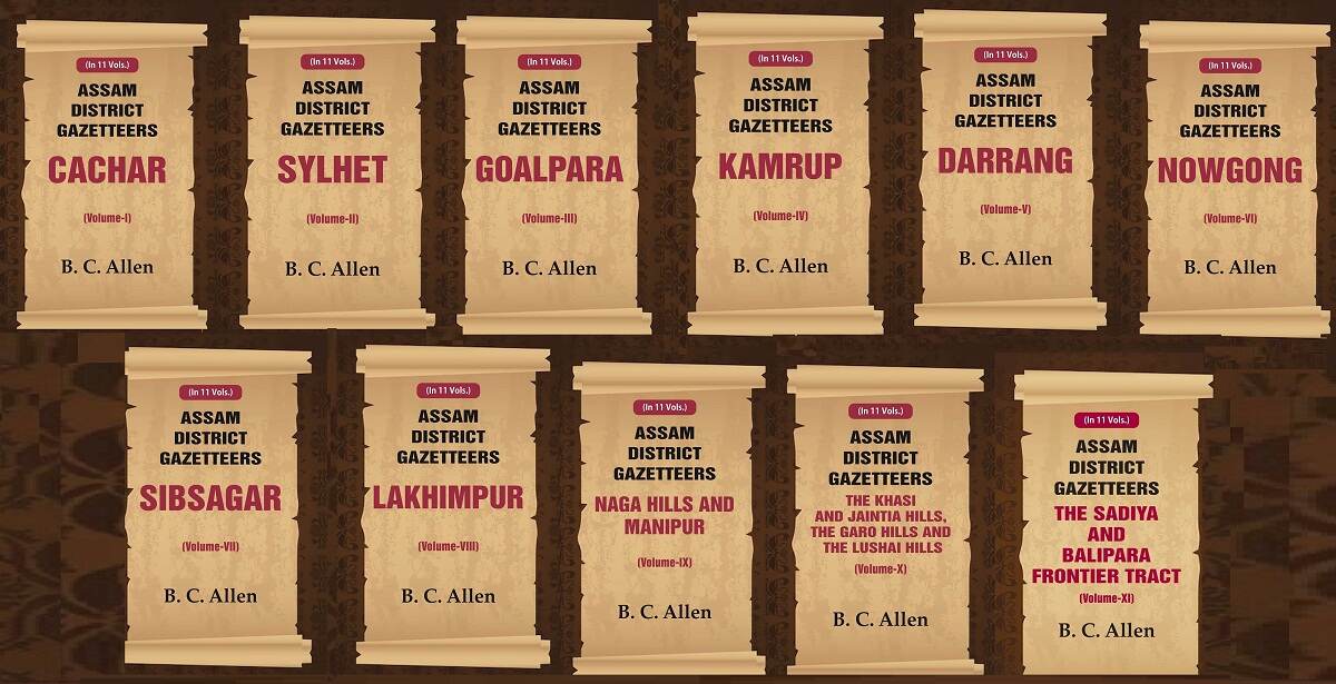Assam District Gazetteers 11 Vols. Set - Gyan Books