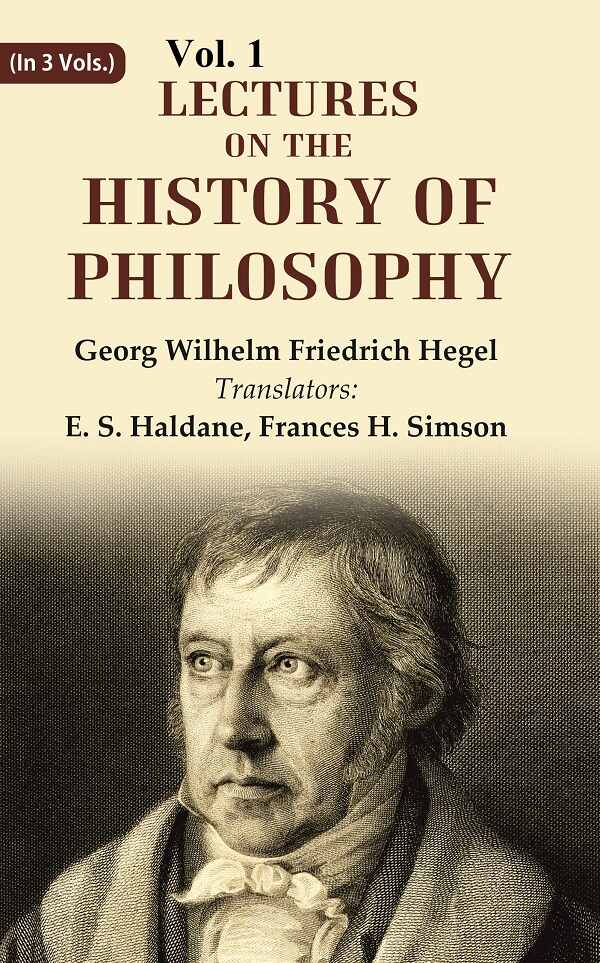 Lectures on the history of philosophy 1st - Gyan Books | Grab2Buy