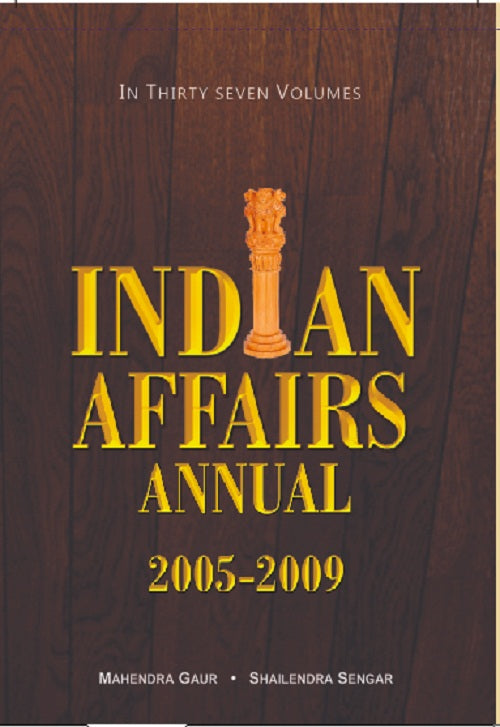 Indian Affairs Annual 2007 (Chronology of Events, July 2006) Vol. 4th - Gyan Books | Grab2Buy