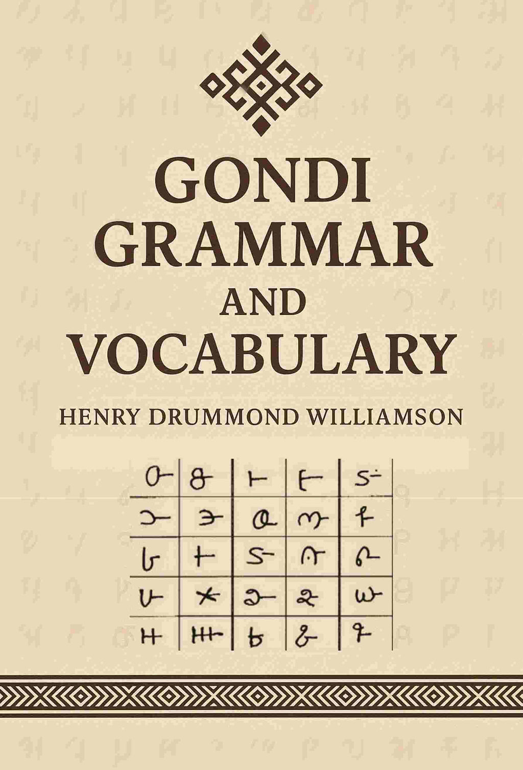 Gondi Grammar and Vocabulary - Gyan Books