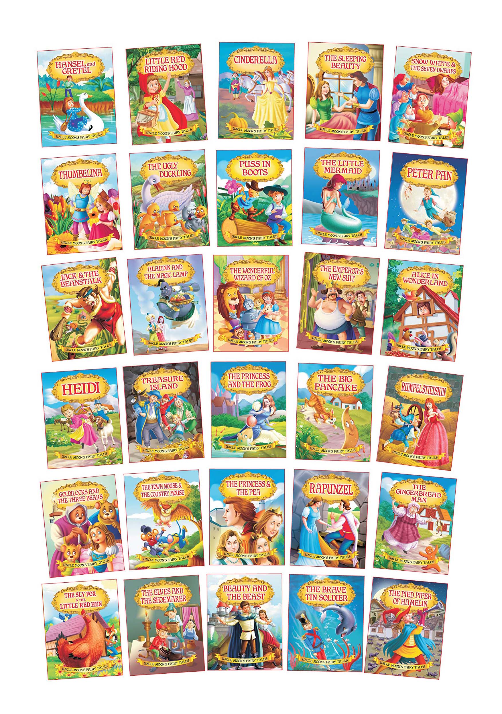 Dreamland Uncle Moon's Fairy Tales- Pack (30 Titles) | Grab2Buy