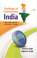 Challenges of Contemporary India : Polity • Justice • Education • Empowerment and • Judiciary - Gyan Books | Grab2Buy