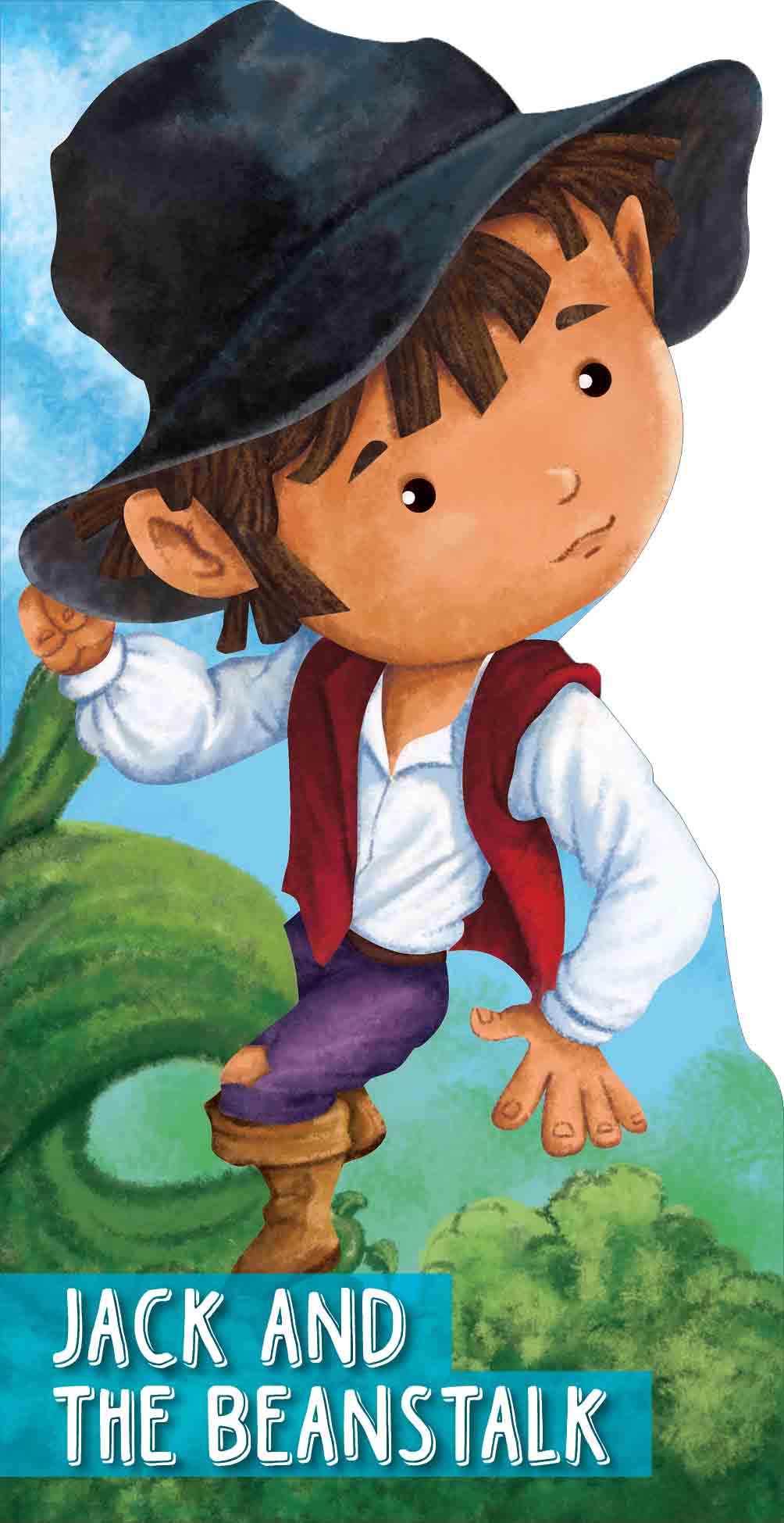Jack and the Beanstalk : Cutout Story Book - Om Books | Grab2Buy