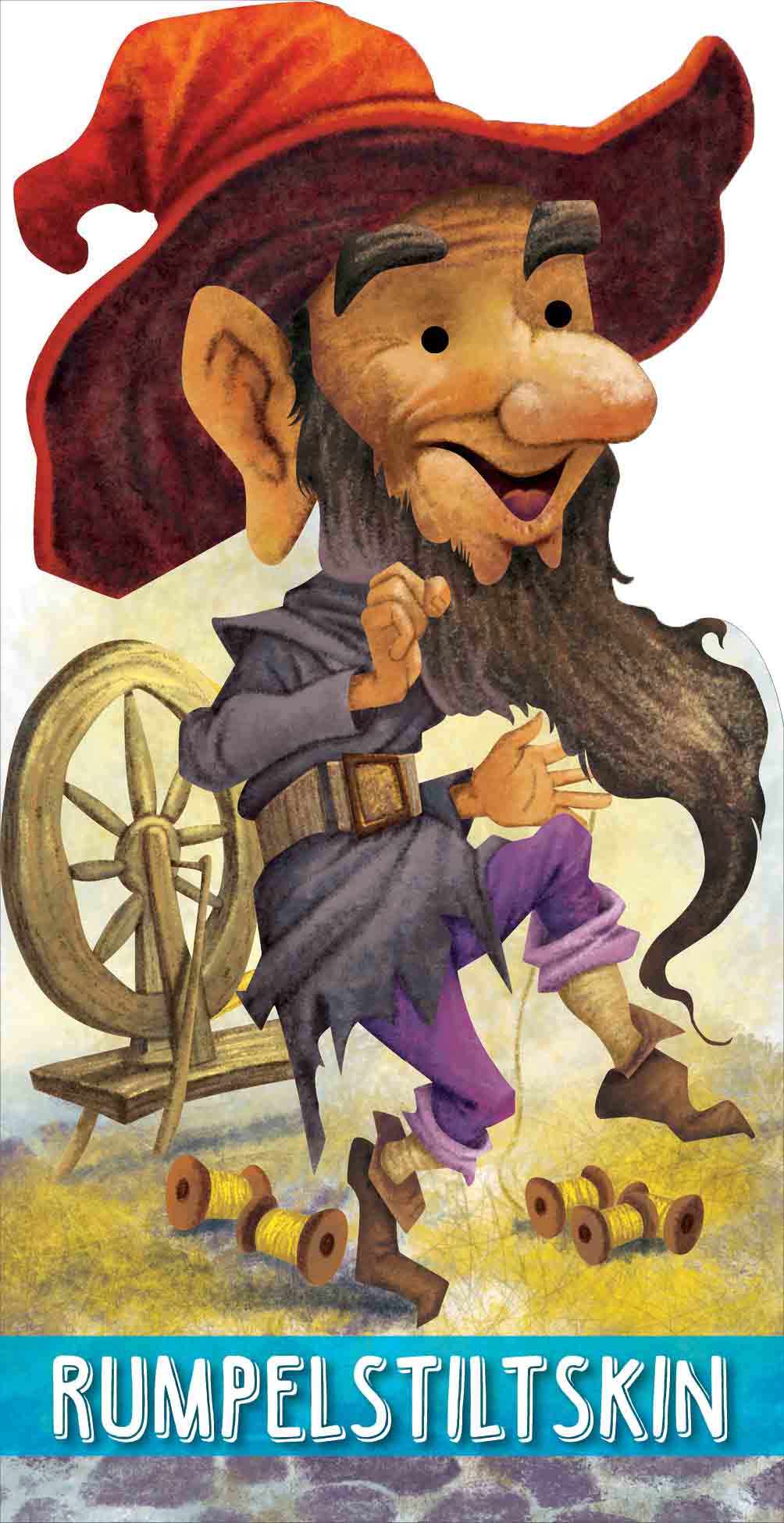 Rumpelstiltskin : Cutout Story Book - Om Books | Grab2Buy