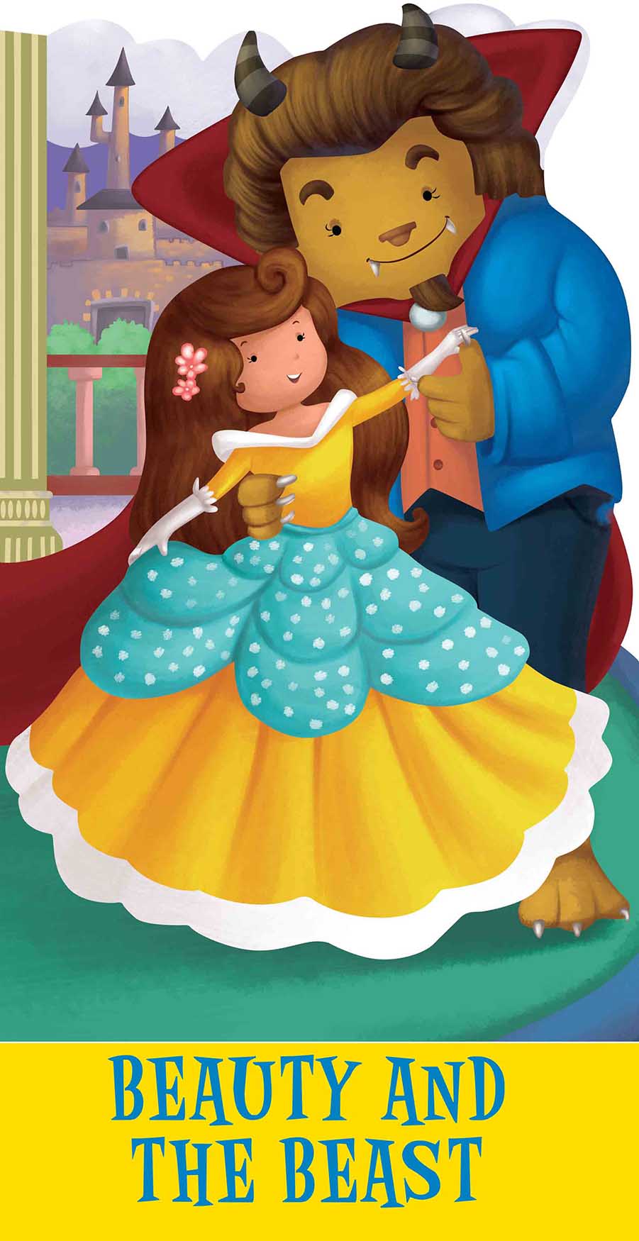 Beauty and The Beast : Cutout Story Book - Om Books | Grab2Buy