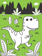 Dreamland Publications Dinosaurs Neon Colouring World Book for Kids Age 4 - 7 years with Neon Pens | Grab2Buy