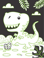 Dreamland Publications Dinosaurs Neon Colouring World Book for Kids Age 4 - 7 years with Neon Pens | Grab2Buy