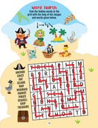 Dreamland Publications Step into the Pirates World - Activity and Colouring Fun Book for Age 4+ | Grab2Buy