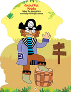 Dreamland Publications Step into the Pirates World - Activity and Colouring Fun Book for Age 4+ | Grab2Buy