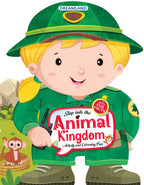Dreamland Publications Step into the Animal Kingdom- Activity and Colouring Fun Book for Age 4+ | Grab2Buy