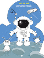 Dreamland Publications Step into the Space World - Activity and Colouring Fun Book for Age 4+ | Grab2Buy