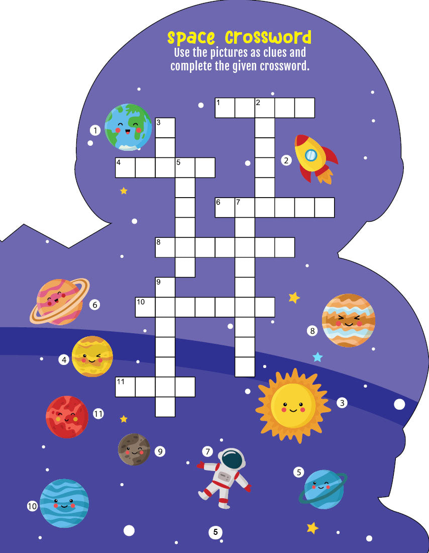 Dreamland Publications Step into the Space World - Activity and Colouring Fun Book for Age 4+ | Grab2Buy