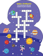Dreamland Publications Step into the Space World - Activity and Colouring Fun Book for Age 4+ | Grab2Buy