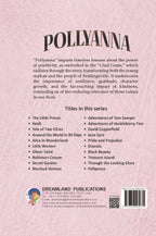 Dreamland Publications Pollyanna - Illustrated Abridged Classics for Children with Practice Questions | Grab2Buy