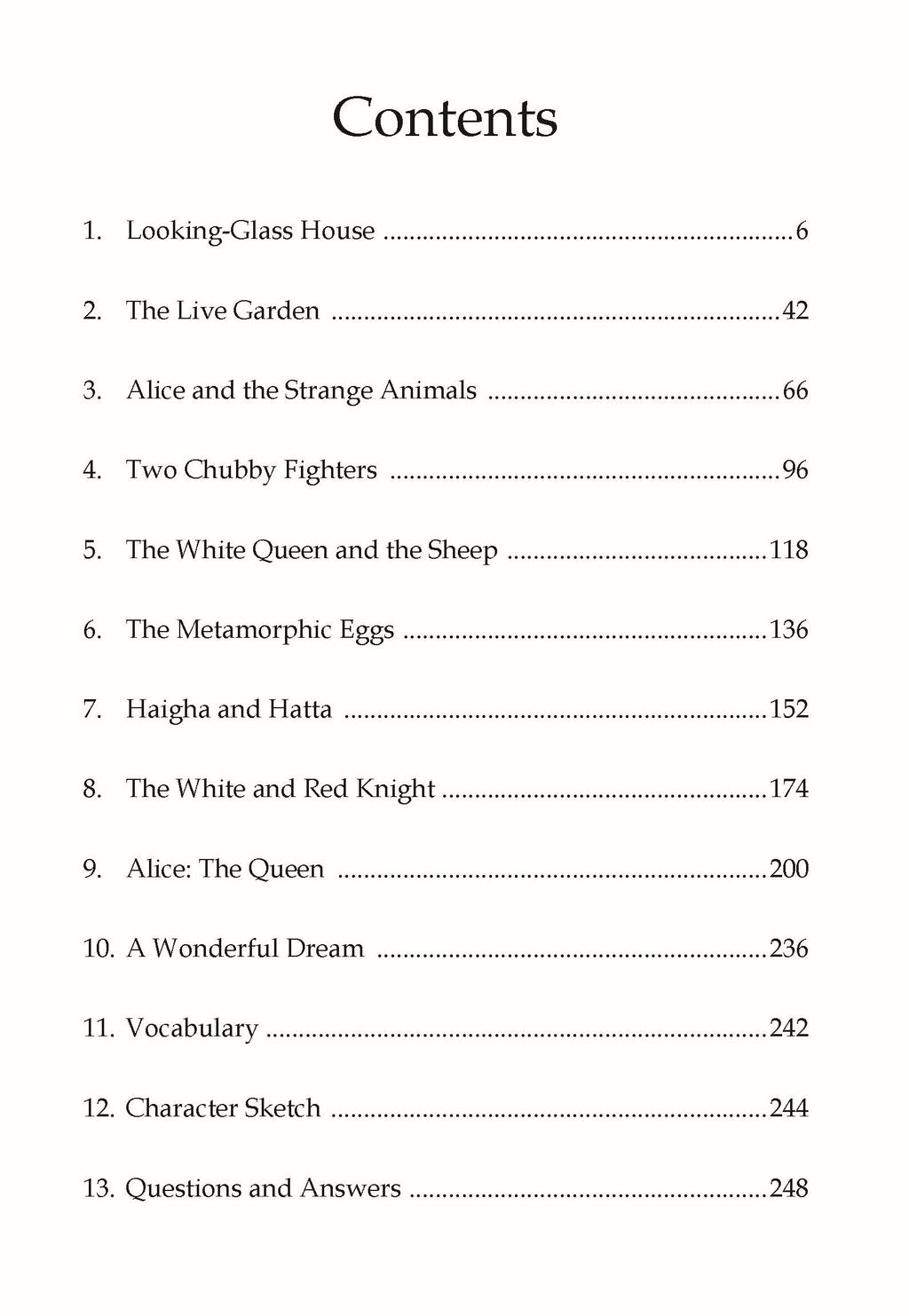 Dreamland Publications Through the Looking Glass - Illustrated Abridged Classics for Children with Practice Questions | Grab2Buy