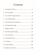 Dreamland Publications Through the Looking Glass - Illustrated Abridged Classics for Children with Practice Questions | Grab2Buy