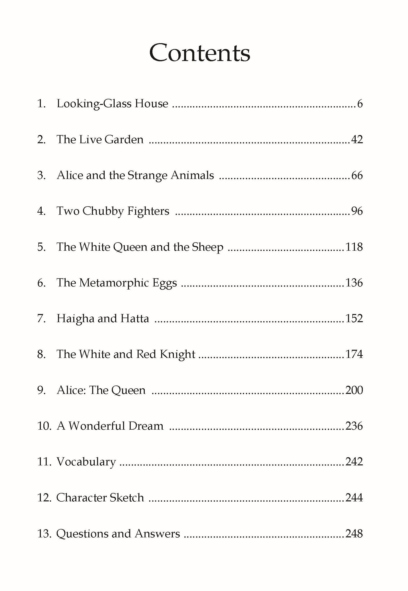 Dreamland Publications Through the Looking Glass - Illustrated Abridged Classics for Children with Practice Questions | Grab2Buy