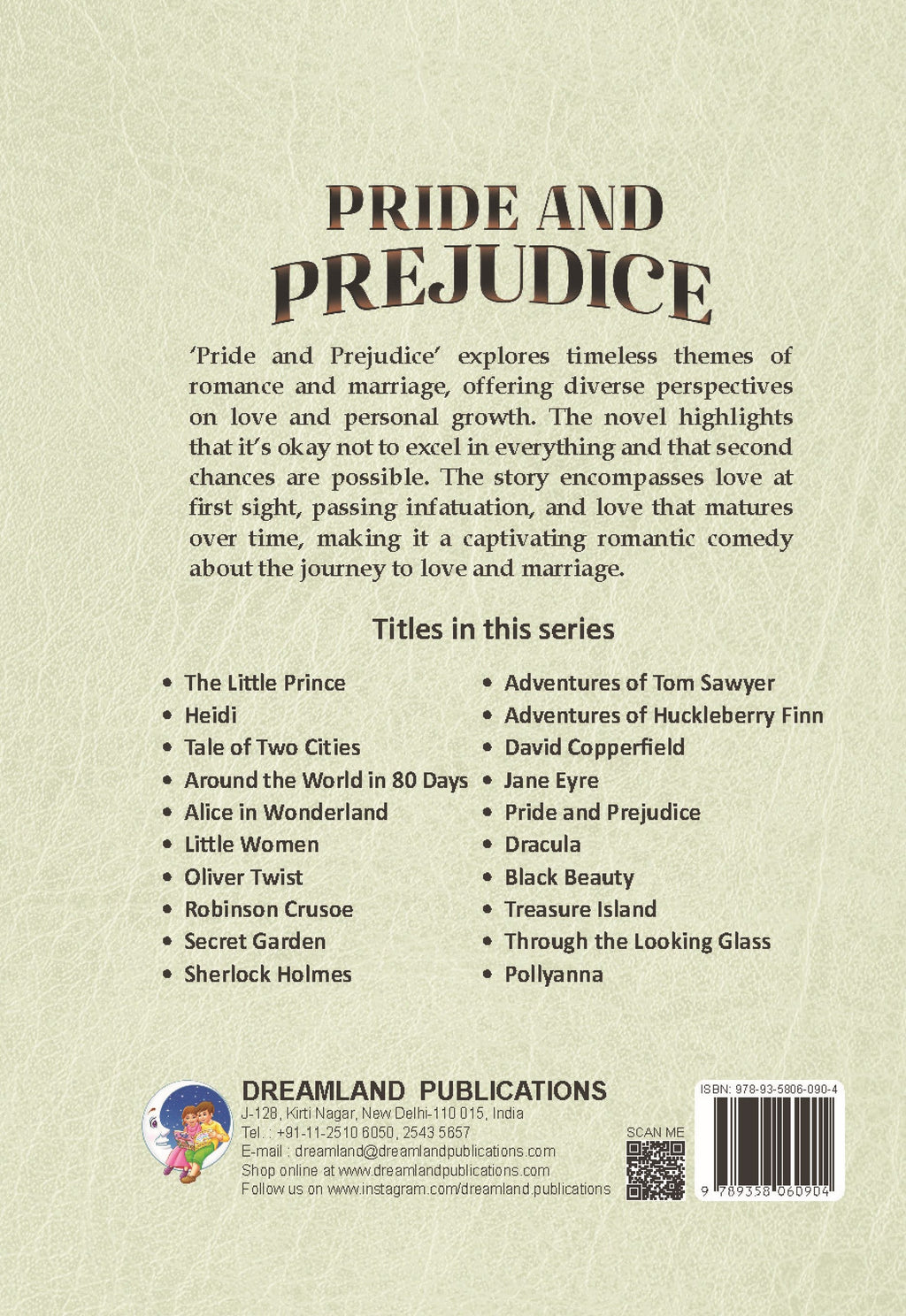 Dreamland Publications Pride and Prejudice - Illustrated Abridged Classics for Children with Practice Questions | Grab2Buy