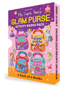 Dreamland Publications My Super Fancy Glam Purse Books Pack- A Set of 4 Books | Grab2Buy