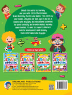 Dreamland Publications Little Masterminds: Brain Boosting Puzzles & Games Activity Book for Kids Age 5 and Up | Grab2Buy