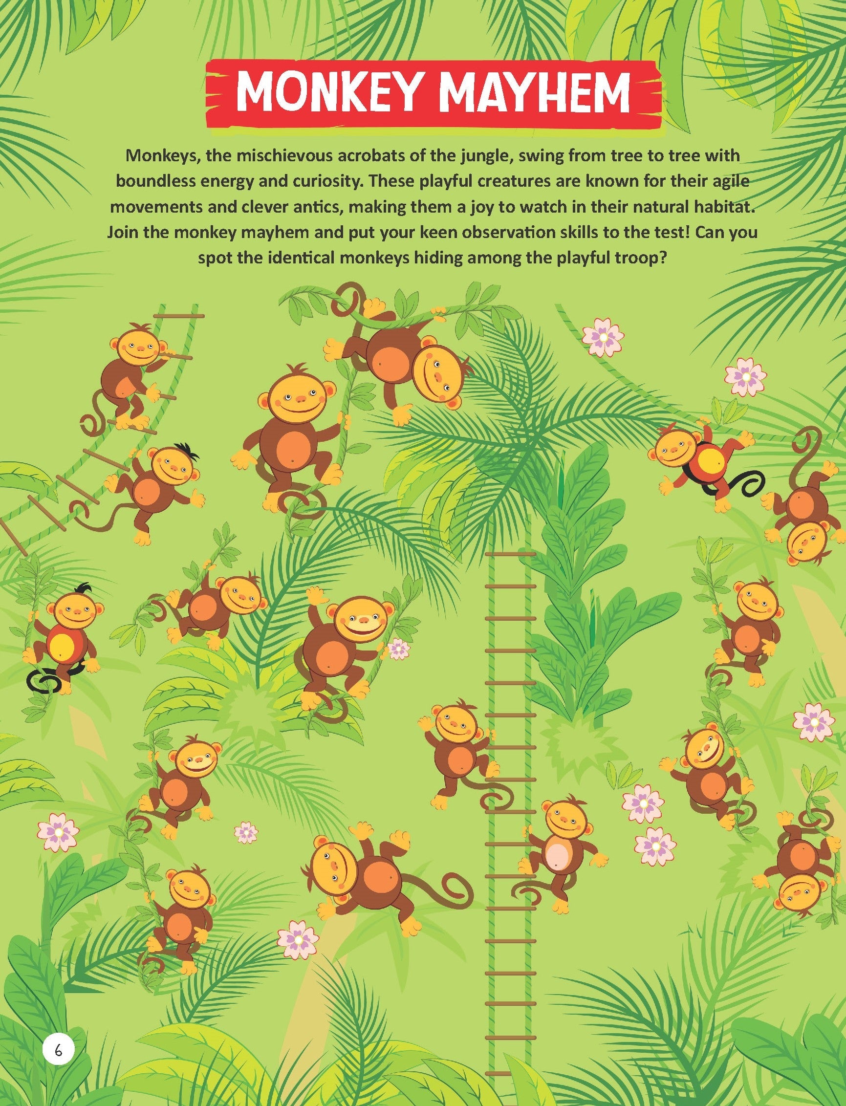 Dreamland Publications Wildlife Wonders Activity Book for Kids Age 5 -10 years | Grab2Buy
