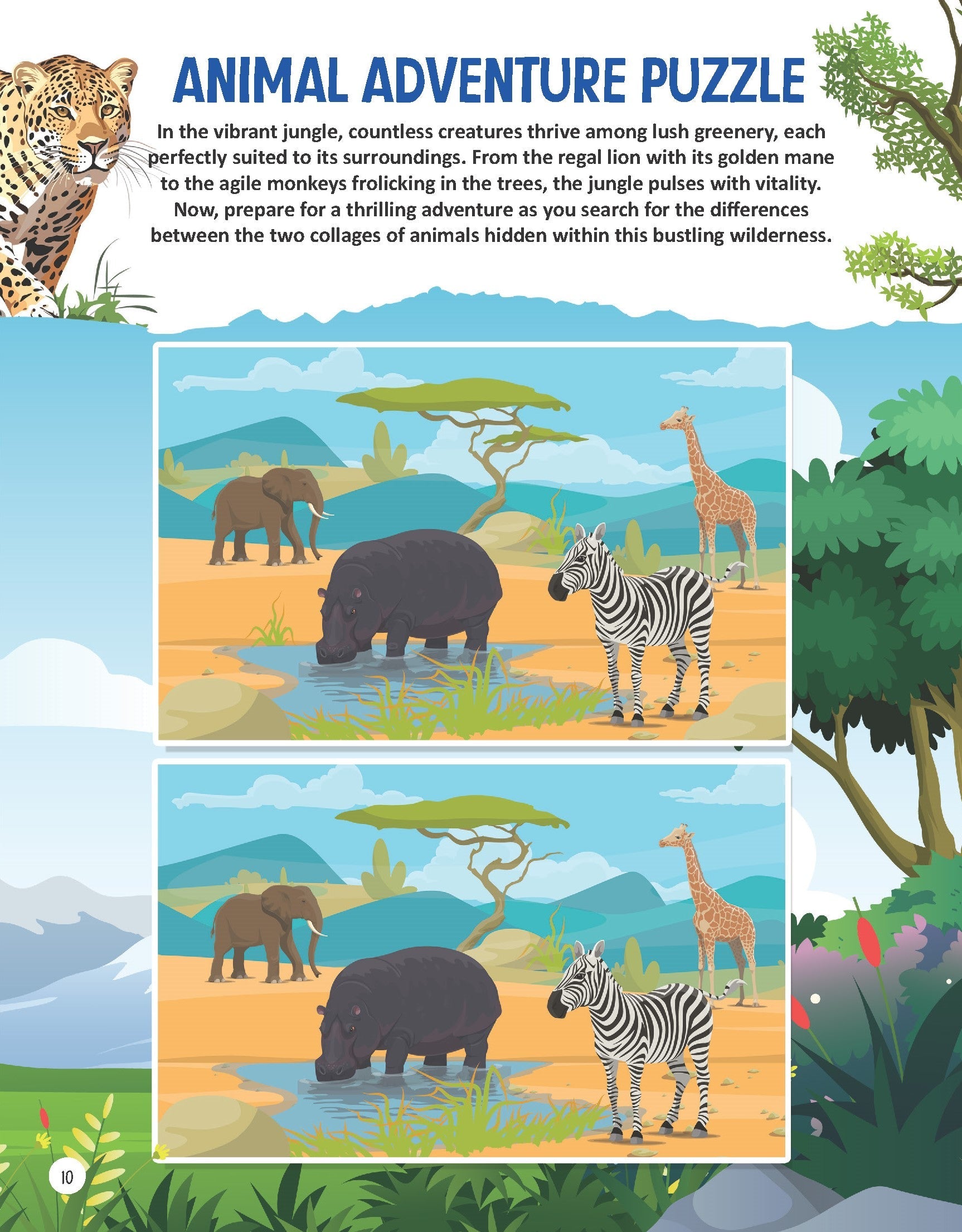 Dreamland Publications Wildlife Wonders Activity Book for Kids Age 5 -10 years | Grab2Buy