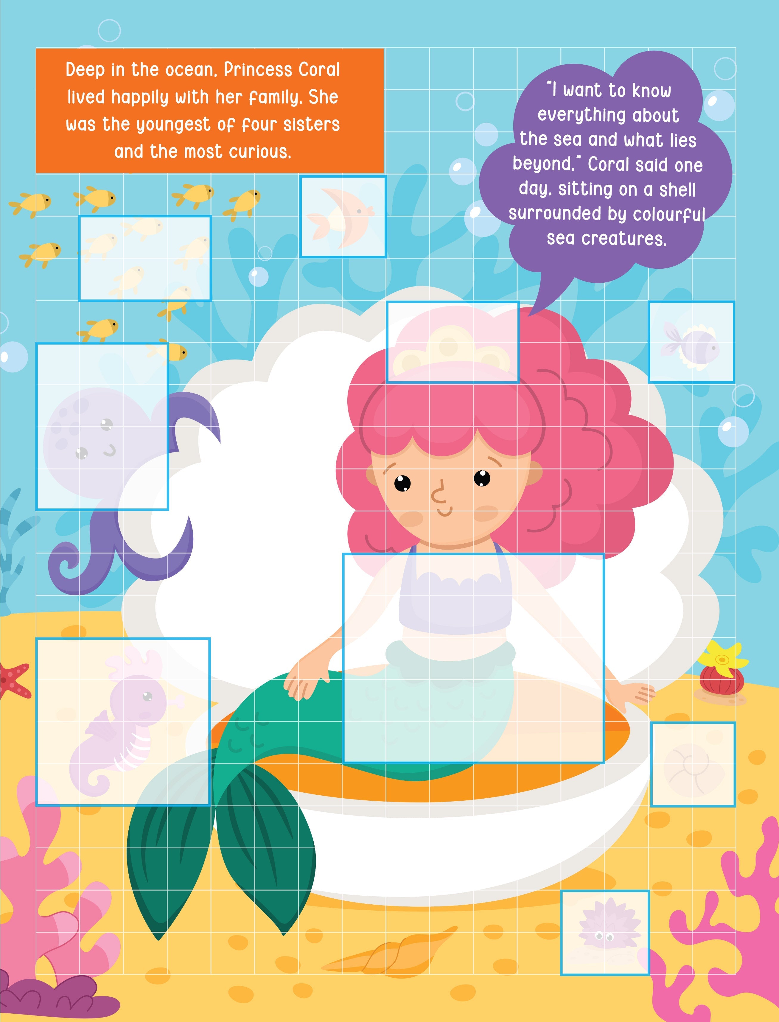 Dreamland Publications Pixel Sticker Activity Book: Curious Mermaid – Over 1,400 Stickers for Kids Age 4+ | Underwater Pixel Art, Sticker Puzzles | Grab2Buy