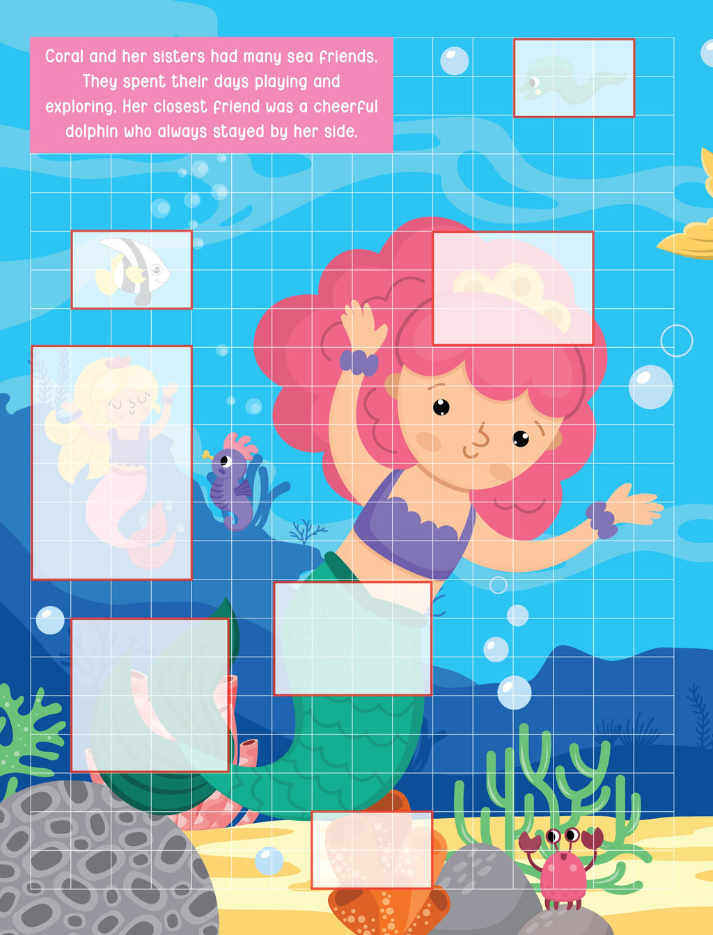 Dreamland Publications Pixel Sticker Activity Book: Curious Mermaid – Over 1,400 Stickers for Kids Age 4+ | Underwater Pixel Art, Sticker Puzzles | Grab2Buy