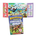 Dreamland Publications Dinosaur World Discovering Delights Flap Book for Kids Age 4 - 10 years | Grab2Buy