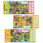 Dreamland Publications Dinosaur World Discovering Delights Flap Book for Kids Age 4 - 10 years | Grab2Buy
