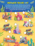 Dreamland Publications Underwater Expedition Activity Book for Kids Age 5 -10 years