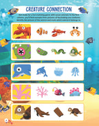 Dreamland Publications Underwater Expedition Activity Book for Kids Age 5 -10 years