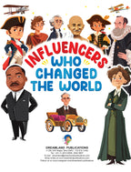 Dreamland Publications Influencers Who Changed the World: Inspiring True Stories of Real Heroes for Kids Ages 6–12 | Grab2Buy