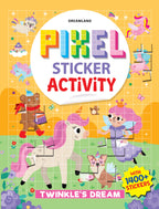 Dreamland Publications Pixel Sticker Activity Book: Twinkle's Dream – Over 1,400 Stickers for Kids Age 4+ | Magical Pixel Art Scenes, Sticker Puzzles | Grab2Buy