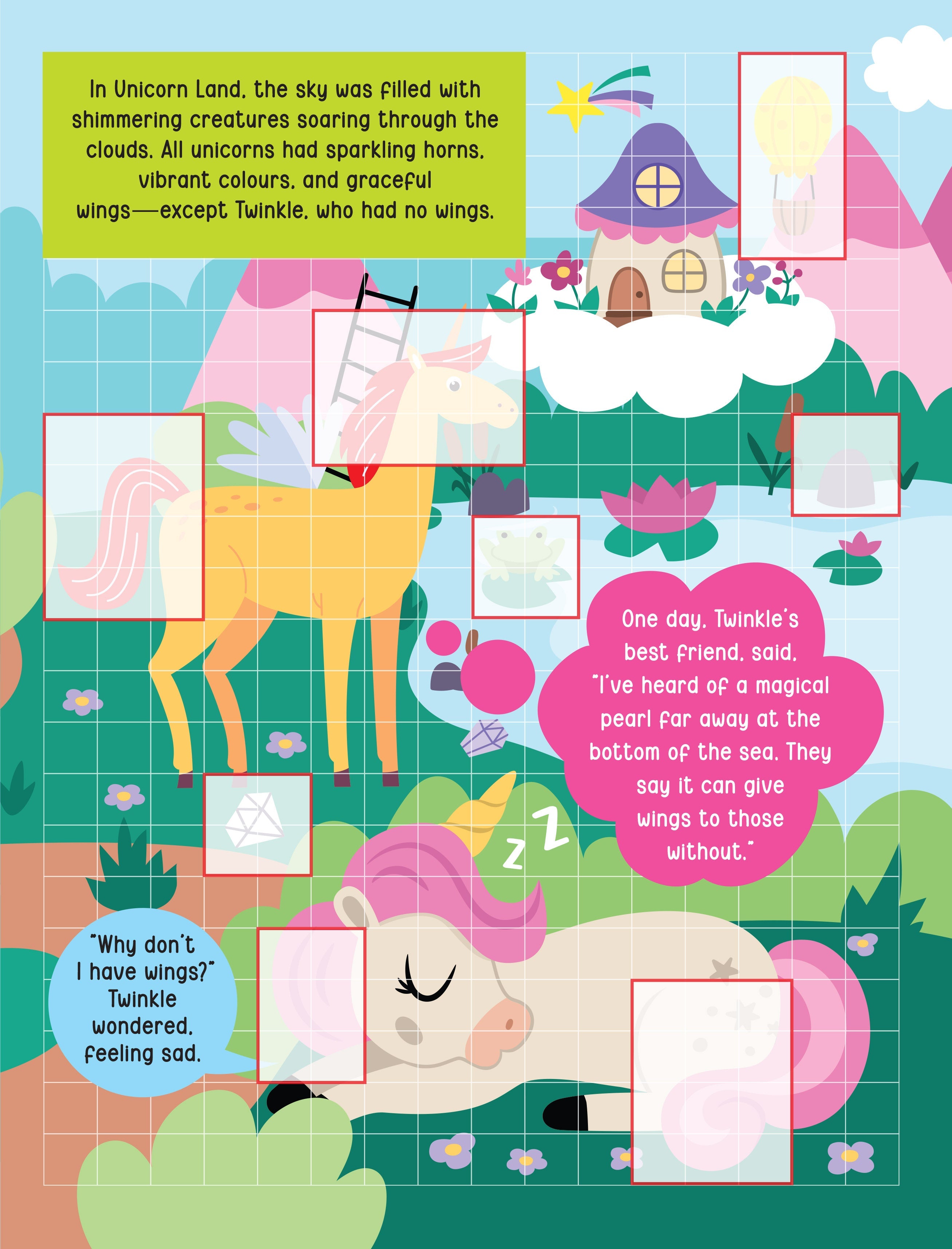Dreamland Publications Pixel Sticker Activity Book: Twinkle's Dream – Over 1,400 Stickers for Kids Age 4+ | Magical Pixel Art Scenes, Sticker Puzzles | Grab2Buy
