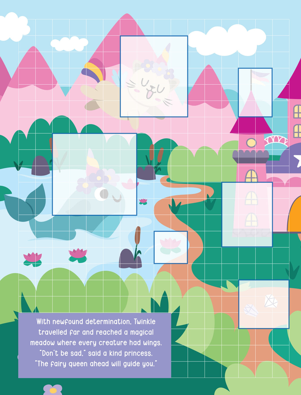 Dreamland Publications Pixel Sticker Activity Book: Twinkle's Dream – Over 1,400 Stickers for Kids Age 4+ | Magical Pixel Art Scenes, Sticker Puzzles | Grab2Buy