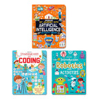 Dreamland Publications Digital Discovery Books Pack-- A Set of 3 Books - Artificial Intelligence, Robotics and Coding | With Fun Facts and Activities for Kids Age 6- 14 Years | Grab2Buy