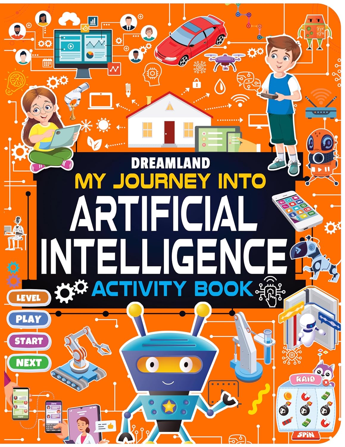 Dreamland Publications Digital Discovery Books Pack-- A Set of 3 Books - Artificial Intelligence, Robotics and Coding | With Fun Facts and Activities for Kids Age 6- 14 Years | Grab2Buy
