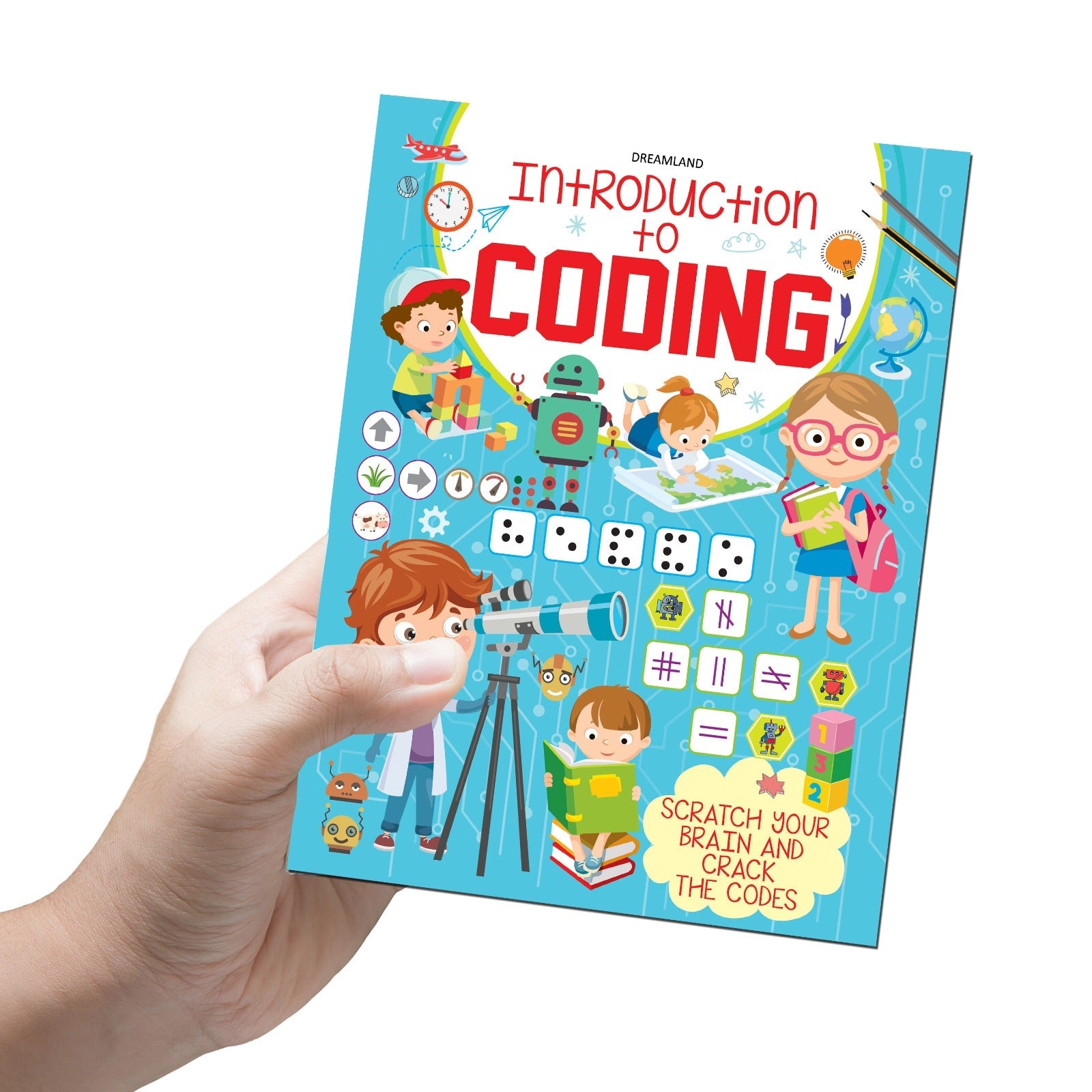Dreamland Publications Digital Discovery Books Pack-- A Set of 3 Books - Artificial Intelligence, Robotics and Coding | With Fun Facts and Activities for Kids Age 6- 14 Years | Grab2Buy