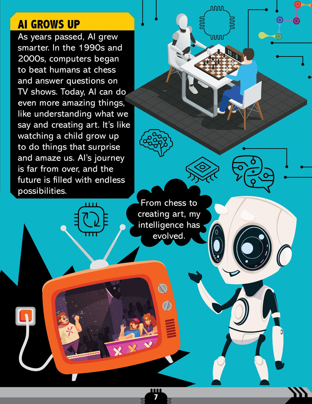 Dreamland Publications Artificial Intelligence Activity Book for Kids Age 7+ - Activities about AI, Computers and Machine Learning | Grab2Buy