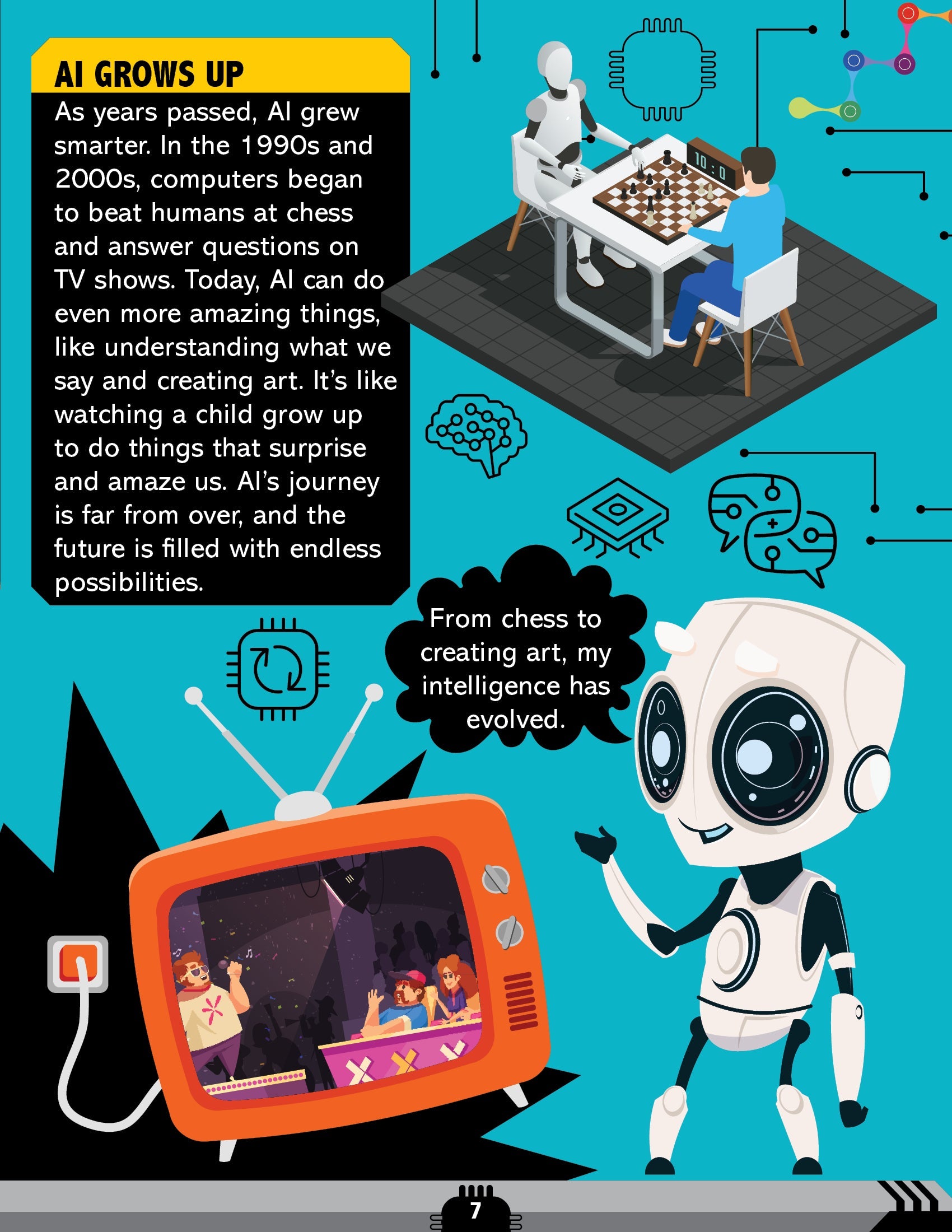 Dreamland Publications Artificial Intelligence Activity Book for Kids Age 7+ - Activities about AI, Computers and Machine Learning | Grab2Buy