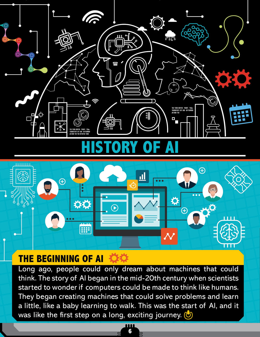 Dreamland Publications Artificial Intelligence Activity Book for Kids Age 7+ - Activities about AI, Computers and Machine Learning | Grab2Buy