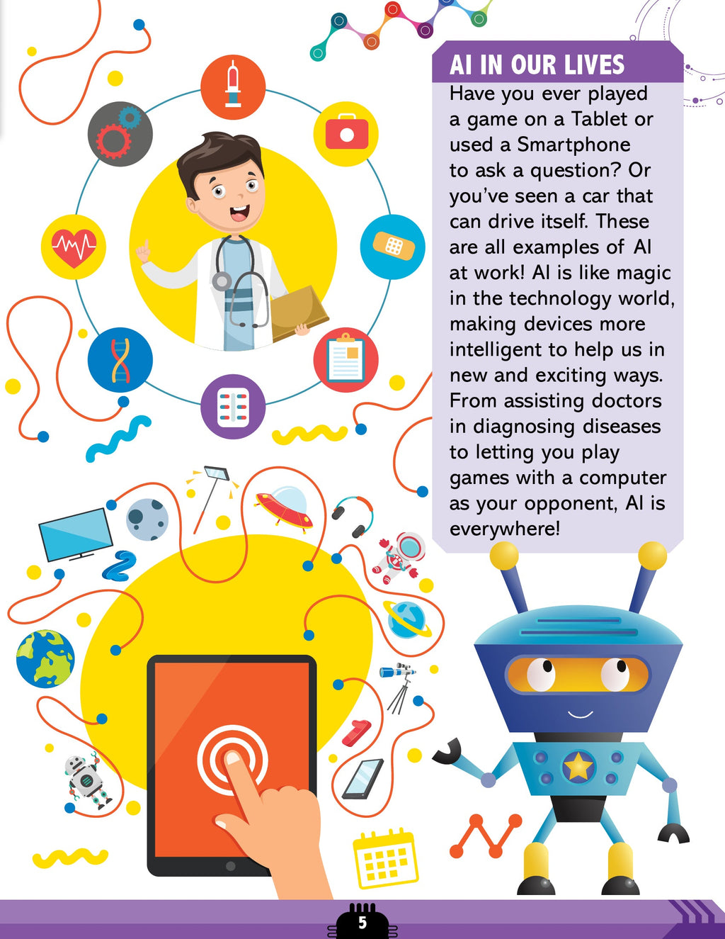 Dreamland Publications Artificial Intelligence Activity Book for Kids Age 7+ - Activities about AI, Computers and Machine Learning | Grab2Buy